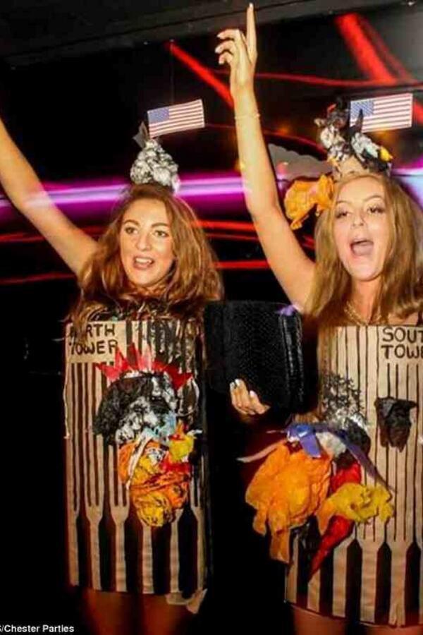 153 News - Because Censorship Kills - Dressing up like twin towers for Halloween