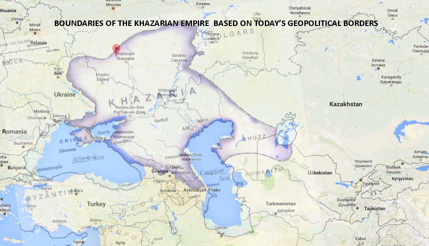 153 News - Because Censorship Kills - Khazar Map Updated info