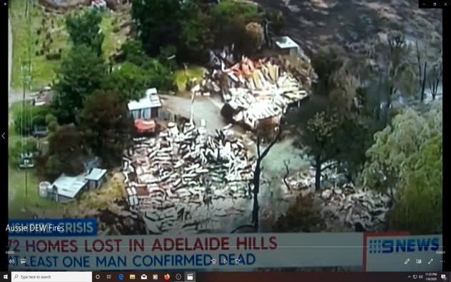 Evidence of use of Directed Energy Weapons in the Australian Fires  (Mirror) 
