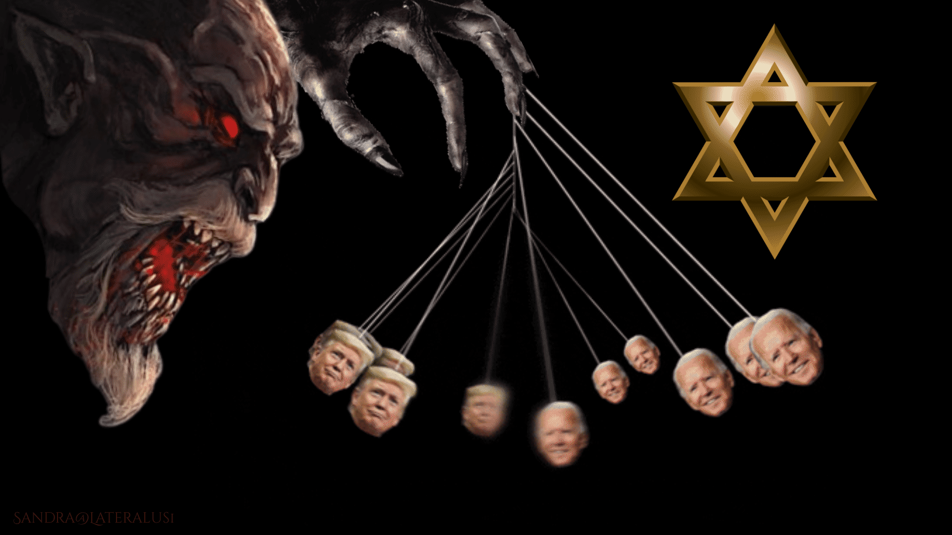 mine jew trump biden demon.gif