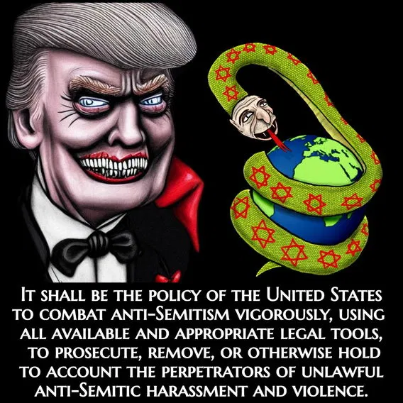 mine trump jew snake.webp