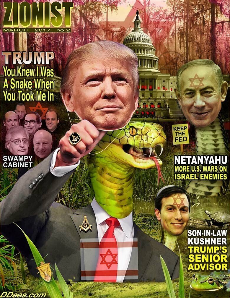 zionist magazine trump jews israel.jpg