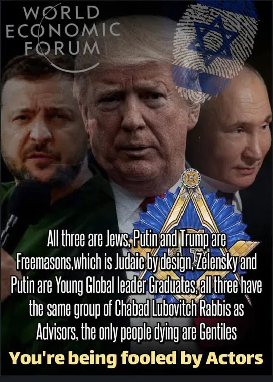 trump putin zelesny jews killing goyim freemasons.webp