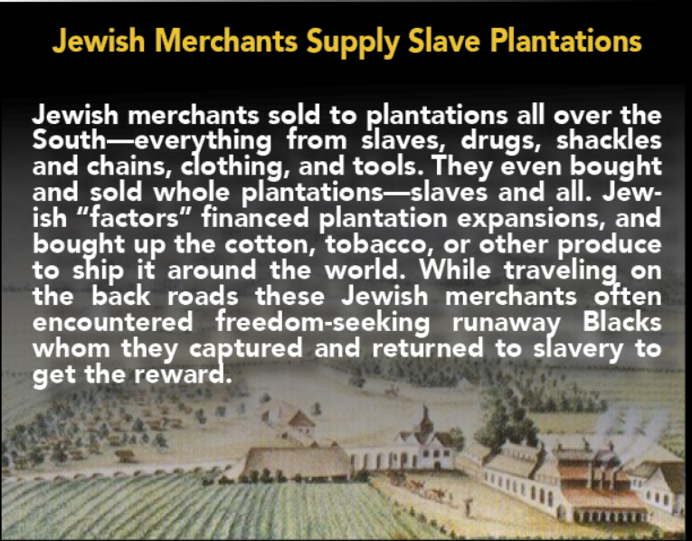 Jews and the black slave trde plantations merchants.png