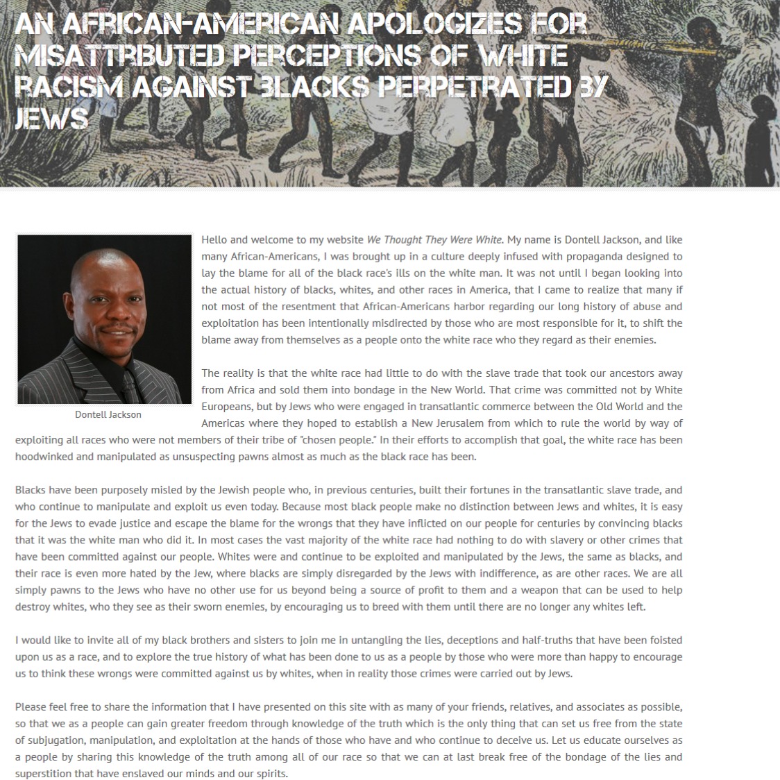 Dontell Jackson Black slave trade and jews.jpeg