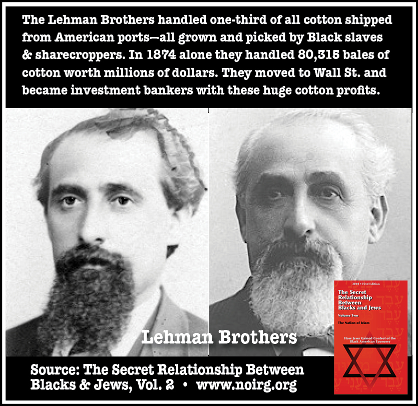 lehmon brothers secret history between blacks and jews slave trade.jpg