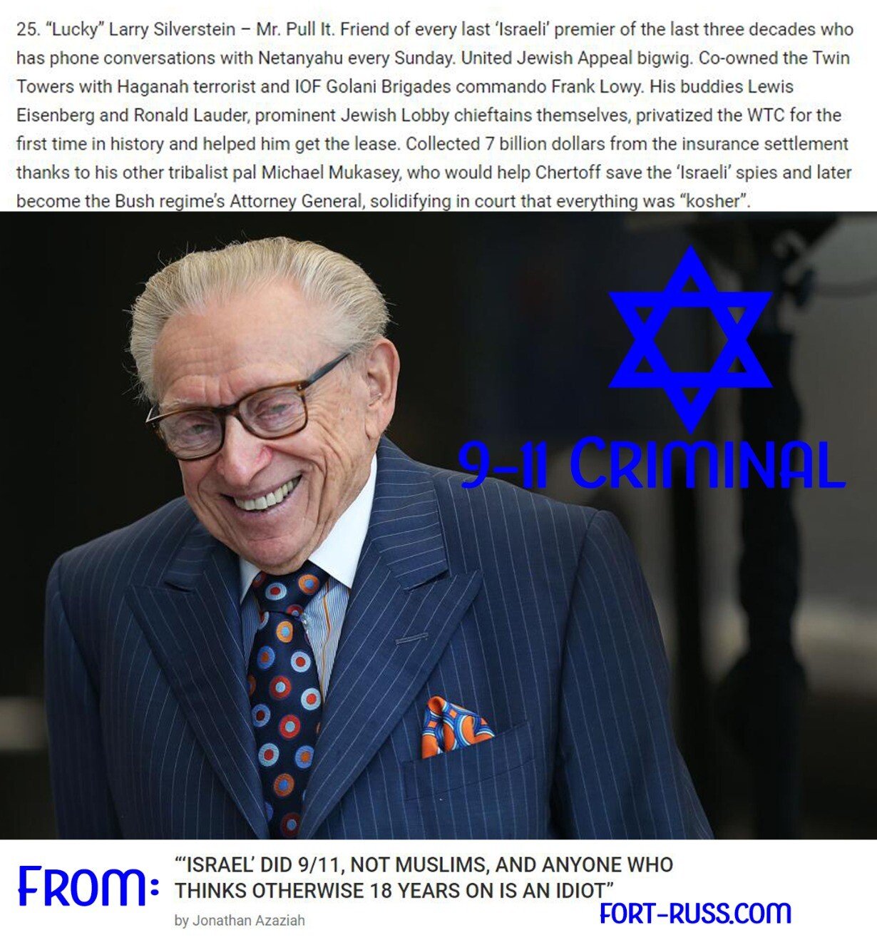 larry silverstein jews israel pull it 911.jpg