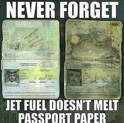911 jet fuel doesnt melt passports 911 jews.jpg