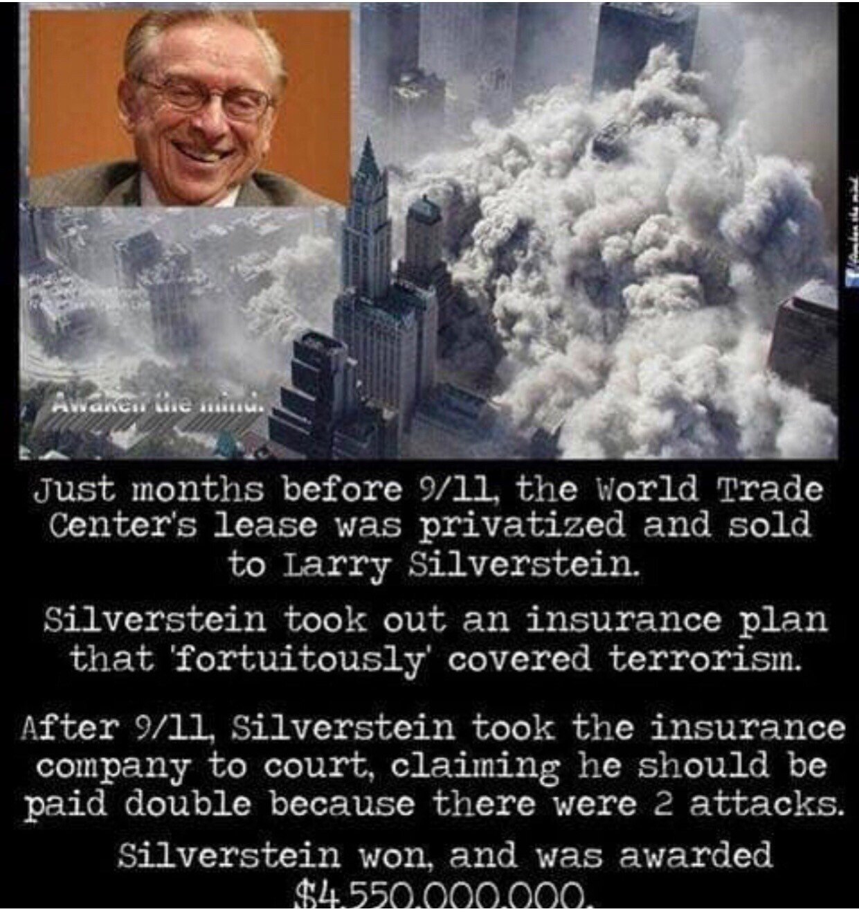 911 LARRY SILVERSTEIN DOUBLE POLICY ON TOWERS.JPG