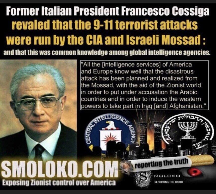 italian president mossad israel jews did 911.jpg