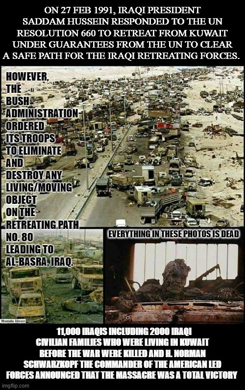 IRAQ WAR BUSH ORDERED EVERYTHING LIVING DEAD.JPG