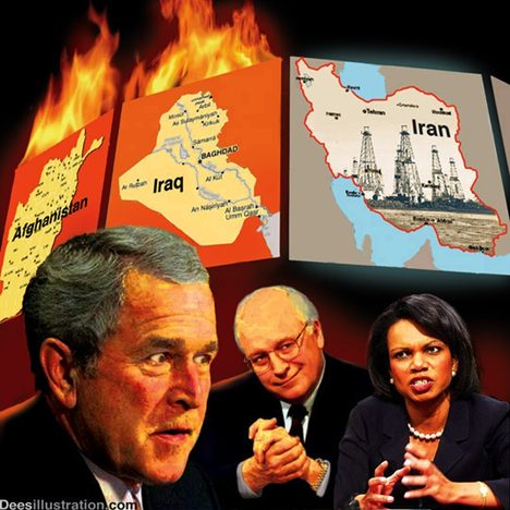 dees bush iraq iran war.jpg