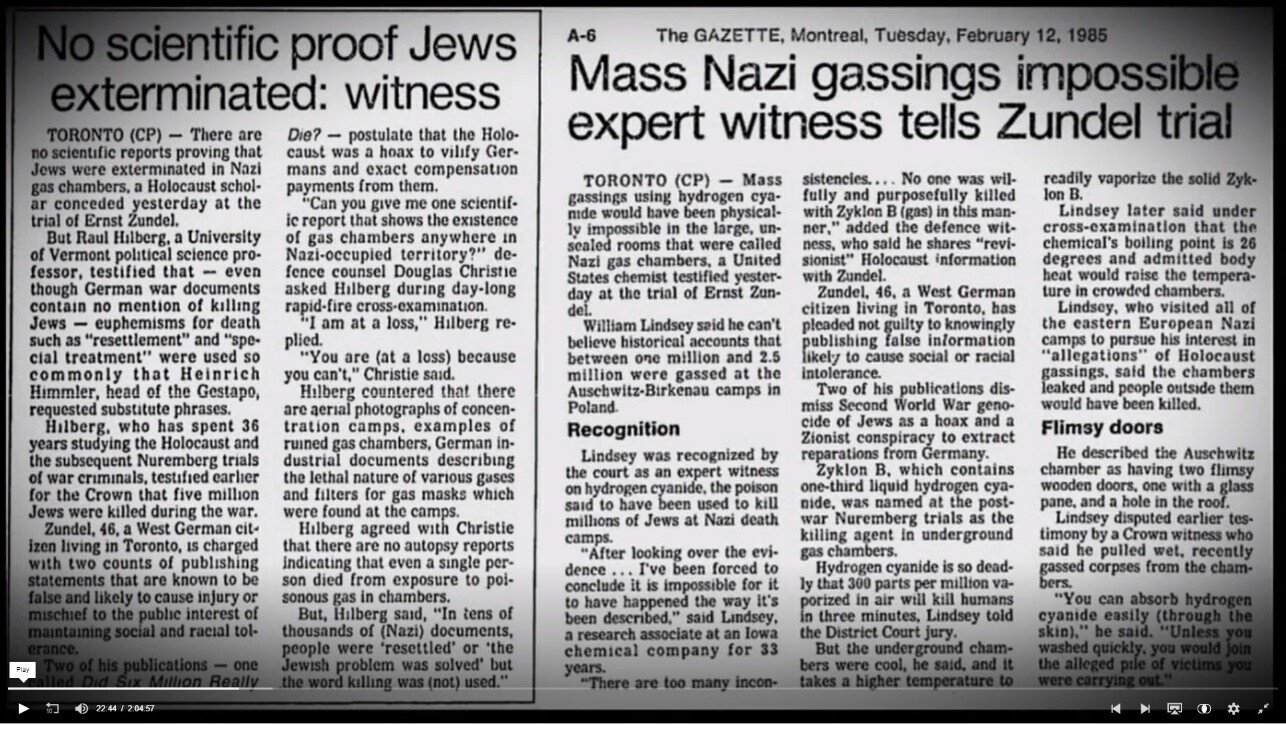 ARTICLES NO GAS CHAMBERS FAKE HOLOCAUST JEWS.JPG