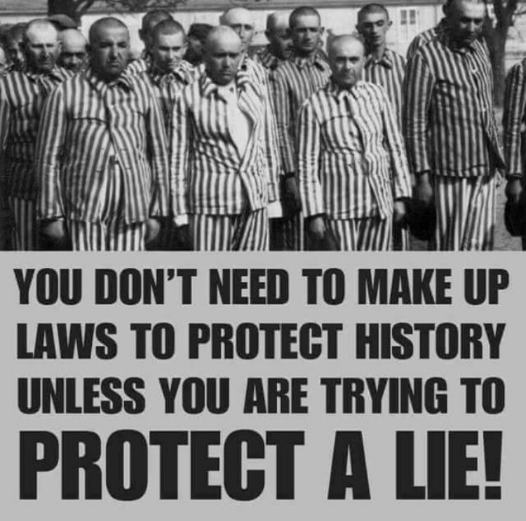 jews you dont need laws if telling the truth holocaust.jpg