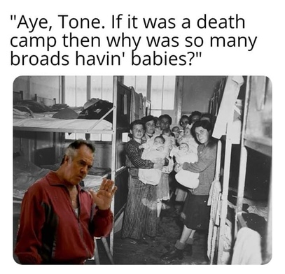holocaust humor sopranoes having babies.jpg